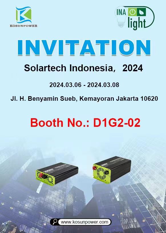 أخبار معرض Solartech Indonesia